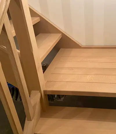 Escalier en bois