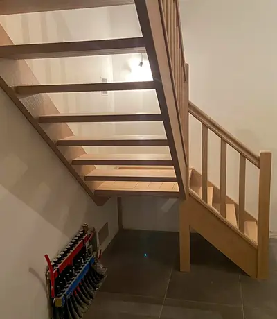 Escalier en bois