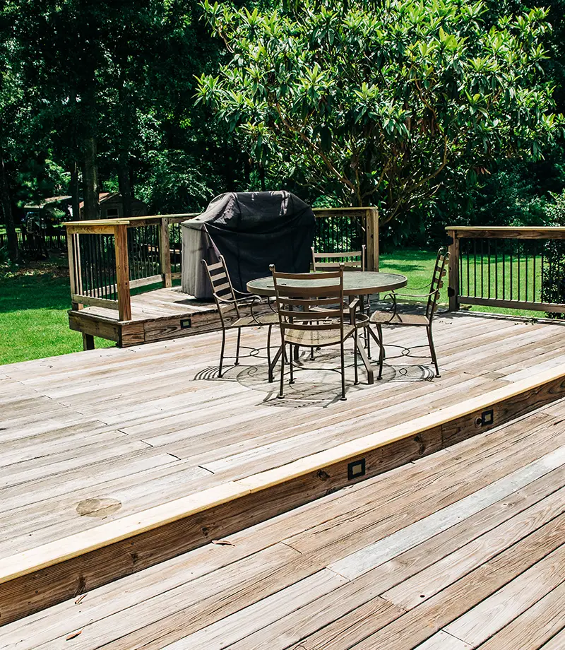 Terrasse en bois