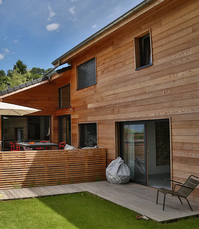 Bardage en bois