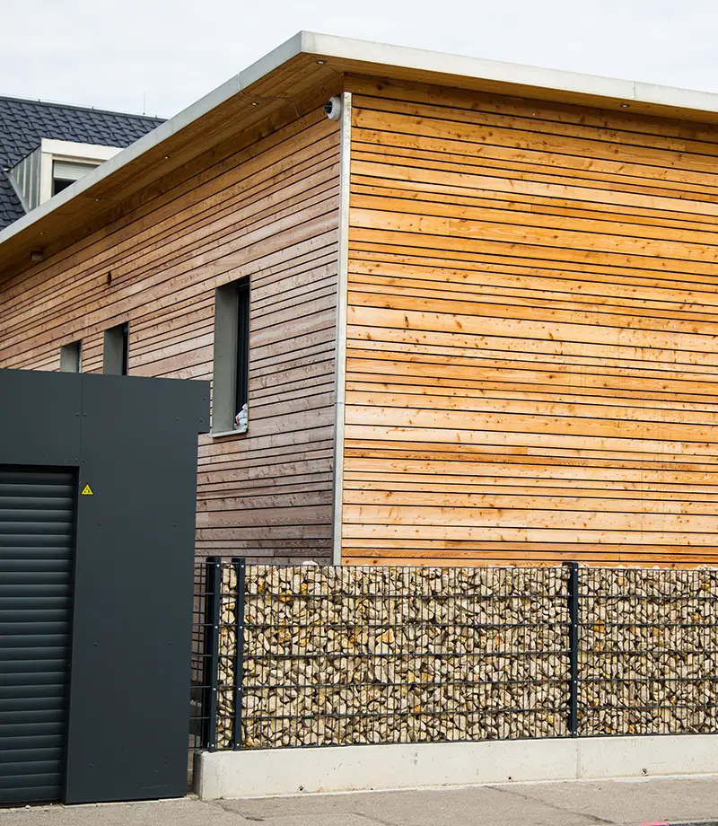 Bardage en bois