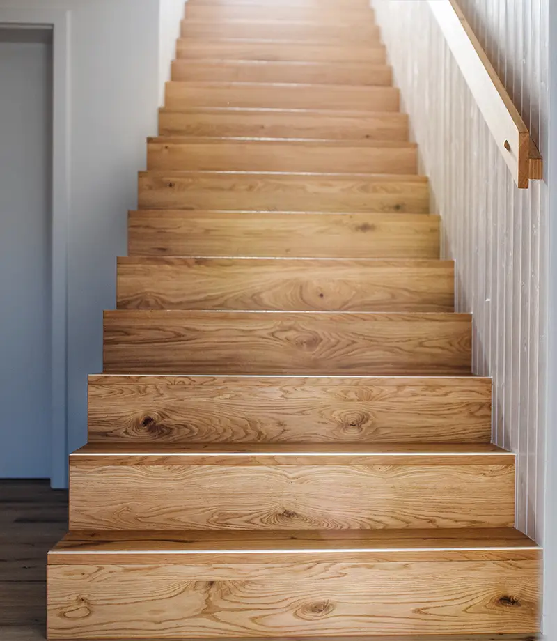 escalier en bois